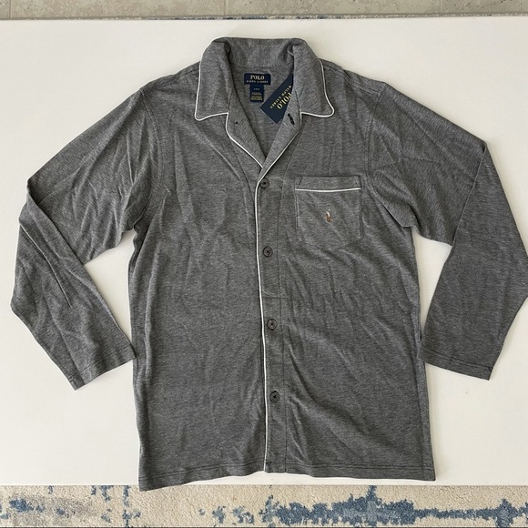 Polo Ralph Lauren Oxford Sleep Shirt Size L - Picture 1 of 11